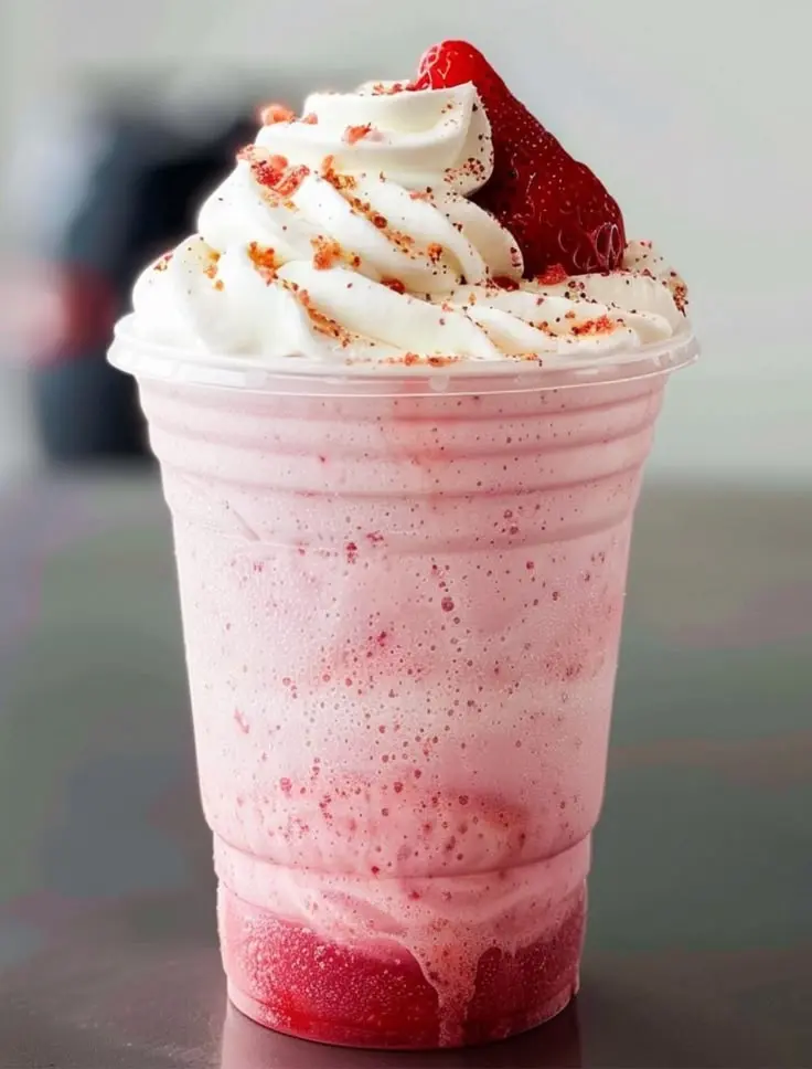 Milkshake de Frutilla
